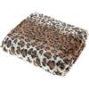 Mayssa Coperta maculata in Pile Animalier Zebrato Tigrato Leopardato Plaid 130x160 cm
