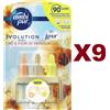 Ambi Pur 9 AMBIPUR 3VOLUTION ELETTRICO RICARICA 21ML ORO E VANIGLIA DEODORANTE AMBIENTE