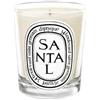 Diptyque Santal Candela 190 g, Legni bianchi , 60 ore