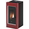 Cadel Stufa a Pellet Ventilata 10,5 kW 25 Kg 294 m3 Rosso 7022072 Prince 11 Cadel