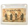 Westair Set Di 4 Peltro Romana Gladiatore Soldatini. Piacevole Qualità Fatto IN UK - New