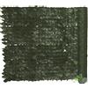 -Senza Marca/Generico- ROTOLO 1,5X3MT SIEPE SEMPREVERDE FOGLIE EDERA VERDE ARTIFICIALE SINTETICA RETE
