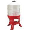 PintoEcommerce ABBEVERATOIO PER GALLINE POLLI CON SERBATOIO ACQUA IN PLASTICA RESISTENTE 30 LT