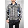 Meltin' Pot Giacca di jeans uomo meltin pot giubbotto giubbino denim jacket cotone vintage S