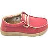Hey Dude Wally braided 40003 scarpa allacciata tessuto rosso pompeiano C