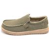 Hey Dude Mikka braided 40124 mocassino tessuto verde militare fondo gomma C