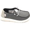 Hey Dude Wendy metallic sparkle 41082 scarpa allcciata lurex grafite-argento C