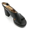 Mjus T91001 sandalo pelle nero cinturino T 8cm