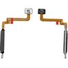 Compatibile per Xiaomi FLAT TASTO FINGERPRINT SENSORE IMPRONTA DIGITALE XIAOMI REDMI 10 NERO