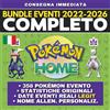 Nintendo Pokémon HOME Bundle Completo Evento 2022 2026 Untouched Tera Raid Mistery Gift