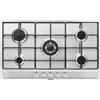 GLEM GAS P95FXV PIANO COTTURA INCASSO 90 CM 5 BRUCIATORI ACCIAIO INOX