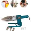 Polifusore Saldatore con 6 Matrici per Saldare tubi Plastica 1500W PVC VP11701