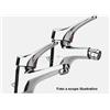 COPPIA MISCELATORE Bidet + RUBINETTO Lavabo BAGNO Cromato DOPPIO MISCELATORE