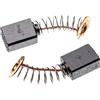 vhbw 2x spazzole carbone per Makita TW0350 TD0101F TW0200