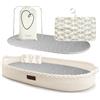 Fasciatoio Deluxe XL, Cesta Fasciatoio Con Fasciatoio Da Viaggio, Materasso in S