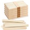 Does not apply 300Pcs Bastoncini Legno，Abbassalingua Legno Naturale Stecco Legno per Ghiaccioli