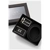 Armani Exchange kit cintura uomo double face fibbia intercambiabile