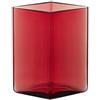 Iittala Ruutu 1015596 - Vaso, 11,5 cm x 14 cm, mirtillo rosso