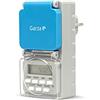 Garza - Spina digitale da esterno IP44 impermeabile, timer settimanale 24/7, 8 programmi ON/OFF, modalità casuale, protezione bambini, display LCD, 3680W 16A, Type F