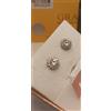 EXPLOIT ARGENTI ORECCHINI PUNTI LUCE FANTASY MOISSANITE MM 6,5X2 MM 1,5X28 CT.2,42 D COLOUR