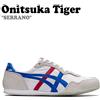 Onitsuka Tiger Scarpe uomo donna Onitsuka Tiger SERRANO 1183B400.100 WHITE/DIRECTOIRE BLUE