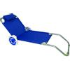 SEDIA SPIAGGINA LETTINO SPIAGGIA TROLLEY CON RUOTE TRASPORTABILE 150X65X61 CM