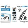 TEKONE TagliaCapelli Elettrico TeKone 1500 Rasoio Peli Accorcia Barba 4 Pettini 10W
