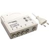 Metronic Amplificatore TV da interno. 1 ingresso/4 uscite.