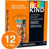 Be-Kind Barrette Energetiche con Noci Pecan Glassate Sciroppo Acero Sale Marino