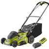 Ryobi TAGLIAERBA A BATTERIA TRAZIONATO RYOBI "RLM36X41H50PG" TAGLIO 40 CM 36V, BATT...