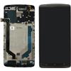 LENOVO SCHERMO LENOVO K4 NOTE A7010 A7010A48 VETRO LCD DISPLAY CON FRAME NERO