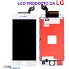 apple Display LCD Schermo Touch Originale LG Apple Iphone 6S Bianco A1633 A1688 A1700