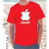 T-SHIRT UNISEX APPLE Gnammy MELA MACHINTOSH UOMO DONNA DIVERTENTE I-PHONE