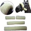 4 Pezzi Coperture per Cavezza Tubi Protettivi Imbottiture Morbide in Peluche per