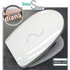 Prodotti KIT Sedile per wc DIANA Azzurra ceramiche in termoindurente - ACB Ercos