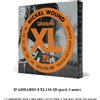 D'ADDARIO EXL110 3D BOX di 3 SET CORDE CORDIERE PER CHITARRA ELETTRICA 010/046