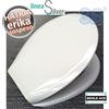 Prodotti KIT Sedile per wc ERIKA sospeso Hatria in termoindurente - ACB Ercos Silver