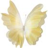 Decorazione di farfalle artificiali , farfalle giganti in tulle e