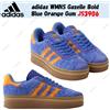Adidas WMNS Gazelle Bold Blue Orange Gum JS3906 taglia donna