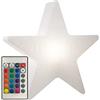 8 seasons Decorazione natalizia, Merry Christmas, bianco 6W