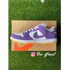 Nike SB Dunk Low Pro ISO Court Purple Orange Label 45.5 EU - Viola