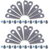 Bosch Lame da Taglio Ricambio Nessuna Ricambio Rasaerba Acciaio Inox