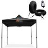 Tourtecs Set Tenda 3x3m per Honda VFR 1200 F / 800 F + Termocoperte pneumatico