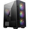MSI MAG FORGE M100R Mini-Tower PC Case - Vetro temperato, Micro-ATX Mini-ITX, pa
