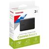 Toshiba HDD Esterno 2TB HDTB520EK3AA Canvio Basic 2.5" USB3.2