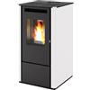 Punto Fuoco STUFA A PELLET PUNTO FUOCO "THELMA" BIANCO 8 KW
