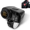 LED 2 Termometro voltmetro caricabatterie USB per manubrio scooter moto MA2144