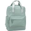 American Tourister Soulpack - Zaino business 15, bagaglio a mano Ryanair 39x30x20 cm, zaino cabina, zaino per laptop da donna, per lavoro, viaggi e affari, 17 L, Verde (Iceberg Green)