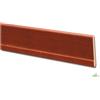 10 PEZZI BATTISCOPA ZOCCOLO PROFILO LISTELLO CON PIEDE 10X70 MM MOGANO H245 CM