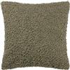 Yard Cuscino imbottito in piuma d'oca Cabu - Morbido e spesso tessuto bouclè scandinavo testurizzato (Khaki - 45x45cm)